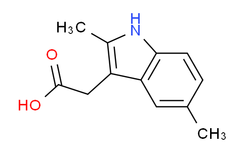 CAS No. 5435-40-5, (2,5-Dimethyl-1H-indol-3-yl)-acetic acid