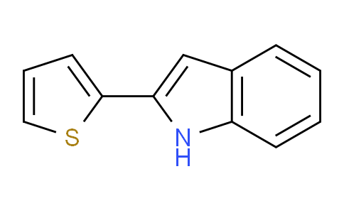 CAS No. 55968-16-6, 2-(Thiophen-2-yl)-1H-indole