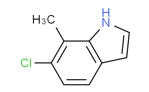 CAS No. 57817-09-1, 6-chloro-7-methyl-1H-indole
