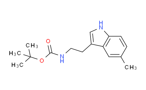 CAS No. 1228552-55-3, tert-Butyl [2-(5-methyl-1H-indol-3-yl)ethyl]-carbamate