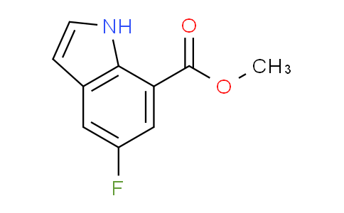 CAS No. 1238214-64-6, methyl 5-fluoro-1H-indole-7-carboxylate