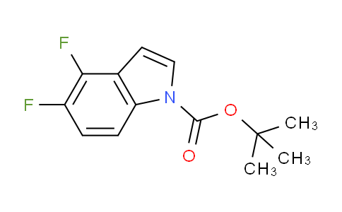 CAS No. 1346809-17-3, tert-butyl 4,5-difluoro-1H-indole-1-carboxylate