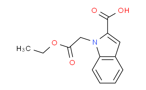 CAS No. 174667-12-0, 1-(2-ethoxy-2-oxoethyl)-1H-indole-2-carboxylic acid