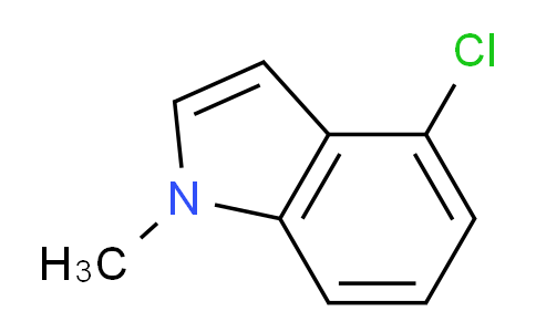 CAS No. 77801-91-3, 4-chloro-1-methyl-1H-indole