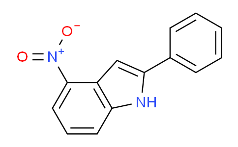 CAS No. 7746-36-3, 4-Nitro-2-phenylindole