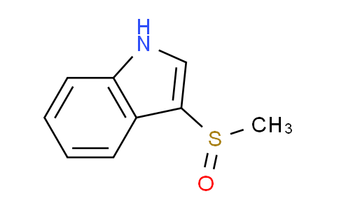 CAS No. 86925-06-6, 3-(Methylsulfinyl)-1H-indole