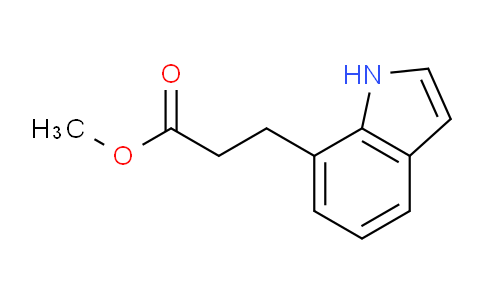 CAS No. 915377-39-8, methyl 3-(1H-indol-7-yl)propanoate