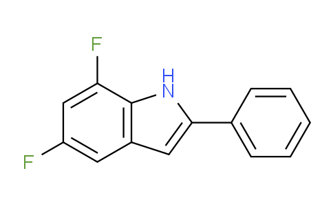 CAS No. 901186-13-8, 5,7-difluoro-2-phenyl-1H-indole