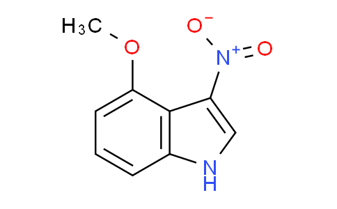 CAS No. 929045-60-3, 4-methoxy-3-nitro-1H-indole