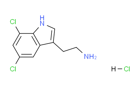 CAS No. 94850-28-9, 2-(5,7-dichloro-1H-indol-3-yl)ethan-1-amine hydrochloride