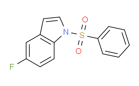 CAS No. 99532-44-2, 5-fluoro-1-(phenylsulfonyl)-1H-indole