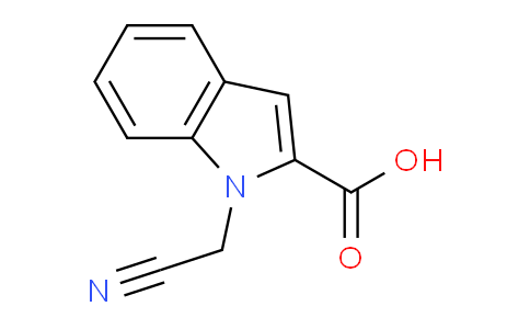 CAS No. 959089-89-5, 1-(cyanomethyl)-1H-indole-2-carboxylic acid