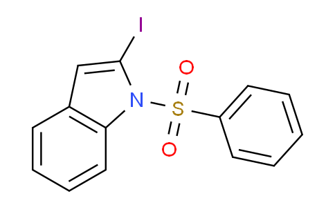 CAS No. 99275-44-2, 2-iodo-1-(phenylsulfonyl)-1H-indole