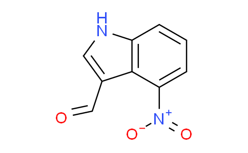 CAS No. 10553-11-4, 4-Nitro-1H-indole-3-carbaldehyde