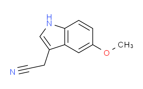 CAS No. 2436-17-1, 5-Methoxyindole-3-acetonitrile
