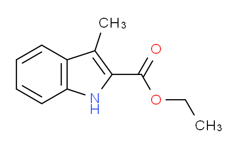 CAS No. 26304-51-8, Ethyl 3-methyl-1H-indole-2-carboxylate
