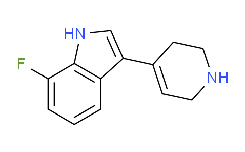 CAS No. 200714-22-3, 7-Fluoro-3-(1,2,3,6-tetrahydropyridin-4-yl)-1H-indole