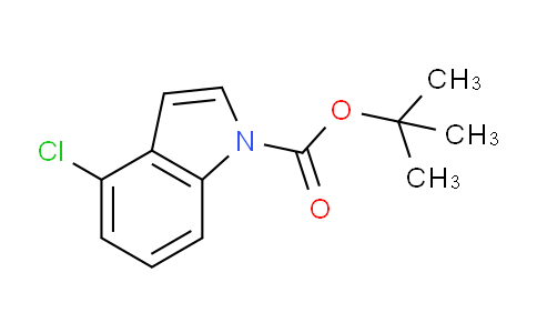 CAS No. 129822-46-4, tert-butyl 4-chloro-1H-indole-1-carboxylate