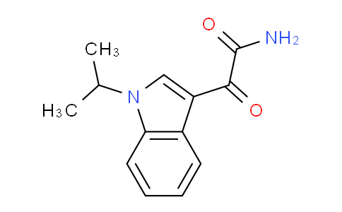 CAS No. 1381947-12-1, 2-(1-Isopropyl-1H-indol-3-yl)-2-oxoacetamide