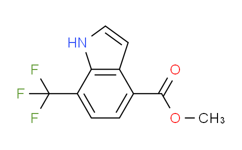 CAS No. 1416438-70-4, Methyl 7-(trifluoromethyl)-1H-indole-4-carboxylate