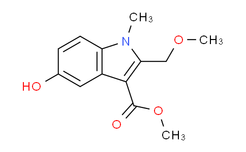 MC726527 | 152593-16-3 | methyl 5-hydroxy-2-(methoxymethyl)-1-methyl-1H-indole-3-carboxylate