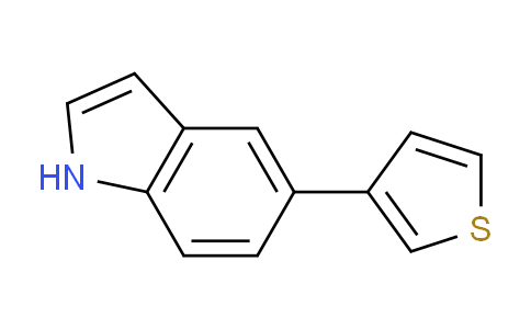 CAS No. 152920-53-1, 5-Thiophen-3-yl-1H-indole