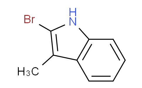 CAS No. 1484-28-2, 2-bromo-3-methyl-1H-indole