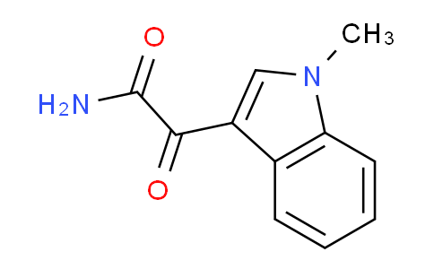 CAS No. 16382-39-1, 2-(1-Methyl-1H-indol-3-yl)-2-oxoacetamide