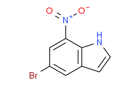 CAS No. 165669-16-9, 5-Bromo-7-nitro-1H-indole