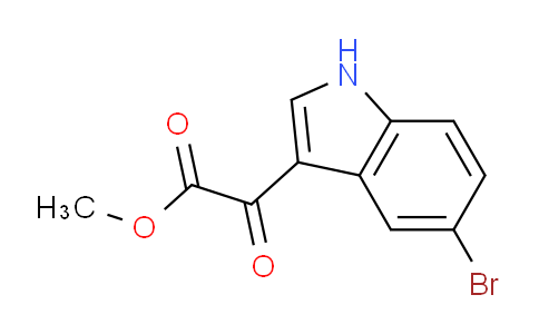 CAS No. 163160-56-3, methyl 2-(5-bromo-1H-indol-3-yl)-2-oxoacetate