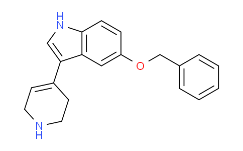 CAS No. 176661-73-7, 5-(benzyloxy)-3-(1,2,3,6-tetrahydropyridin-4-yl)-1H-indole