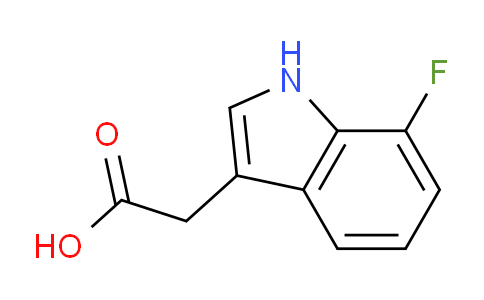 CAS No. 170893-02-4, 2-(7-fluoro-1H-indol-3-yl)acetic acid