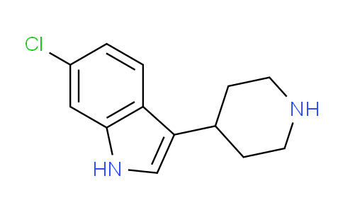 CAS No. 180160-78-5, 6-Chloro-3-piperidin-4-yl-1H-indole