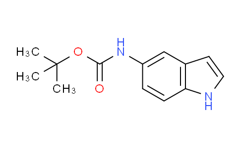 CAS No. 184031-16-1, 5-Boc-amino-1H-indole