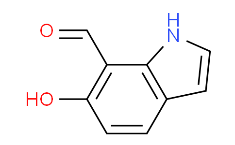 CAS No. 19502-40-0, 6-hydroxy-1H-indole-7-carbaldehyde