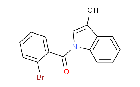 CAS No. 203564-62-9, (2-bromophenyl)(3-methyl-1H-indol-1-yl)methanone