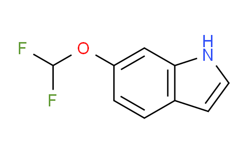 CAS No. 200207-21-2, 6-(difluoromethoxy)-1H-indole