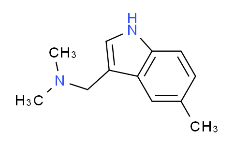 CAS No. 30218-58-7, N,N-Dimethyl-1-(5-methyl-1H-indol-3-yl)methanamine