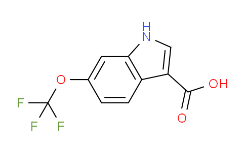 CAS No. 959238-96-1, 6-(Trifluoromethoxy)-1H-indole-3-carboxylic acid