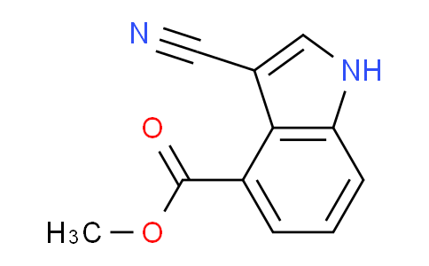 CAS No. 939793-19-8, Methyl 3-cyanoindole-4-carboxylate