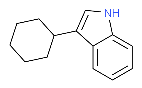 CAS No. 100717-32-6, 3-cyclohexyl-1H-indole