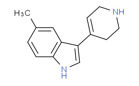 CAS No. 460354-14-7, 5-Methyl-3-(1,2,3,6-tetrahydro-pyridin-4-yl)-1H-indole