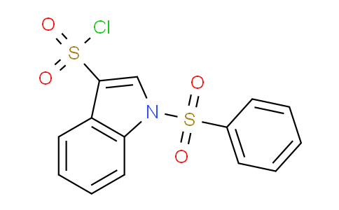 CAS No. 535930-73-5, 1-(Phenylsulfonyl)indole-3-sulfonyl chloride