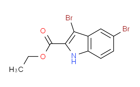 CAS No. 77185-78-5, Ethyl 3,5-dibromo-1H-indole-2-carboxylate
