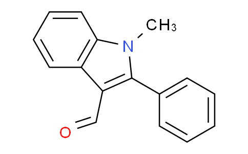 CAS No. 1757-72-8, 1-Methyl-2-phenyl-1H-indole-3-carbaldehyde