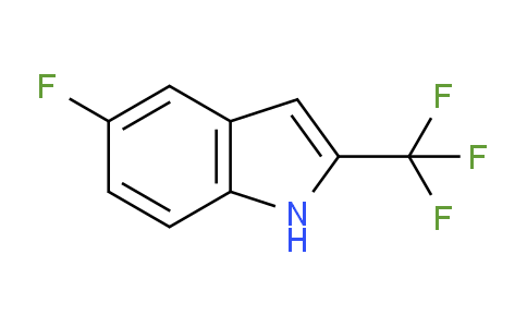 CAS No. 1007235-33-7, 5-Fluoro-2-(trifluoromethyl)-1H-indole