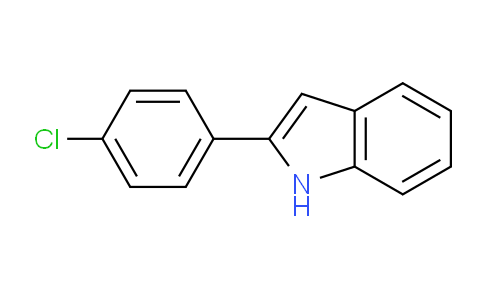 CAS No. 1211-35-4, 2-(4-Chlorophenyl)-1H-indole