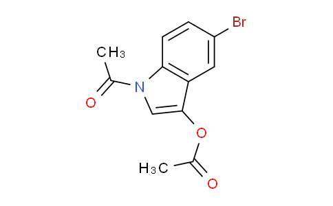 3-Acetoxy-1-acetyl-5-bromo-indole