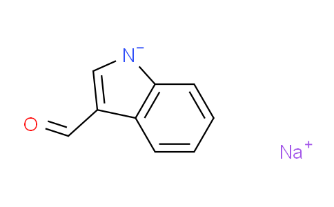 CAS No. 123154-24-5, sodium 3-formylindol-1-ide
