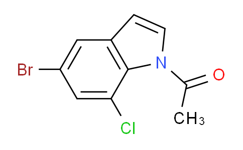 DY726667 | 1000343-44-1 | 1-(5-bromo-7-chloro-1H-indol-1-yl)ethan-1-one